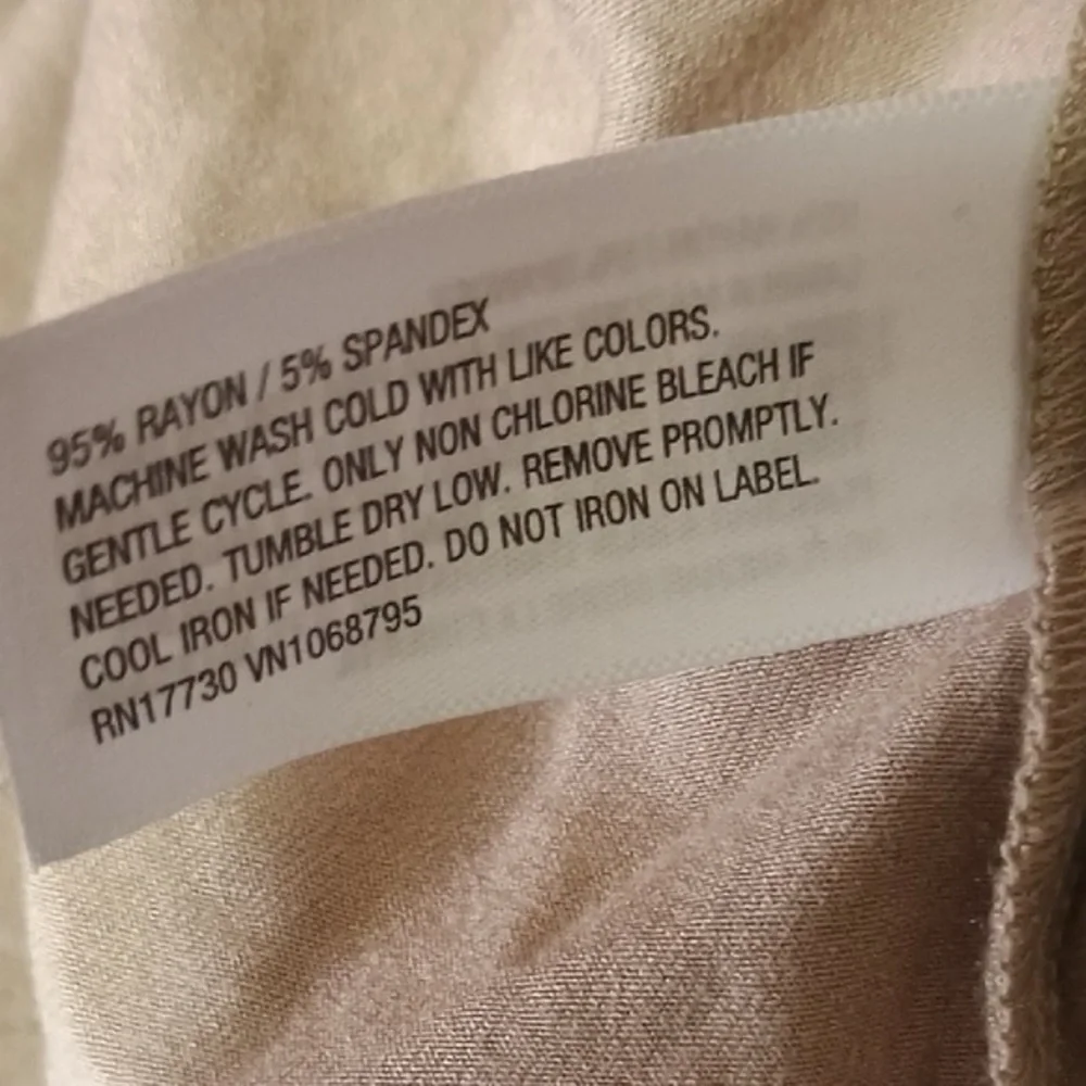 Brand new Size 4x A New Day Tan Long Dress - Picture 3 of 3